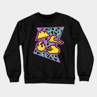 Rad 90s Four Elements Crewneck Sweatshirt